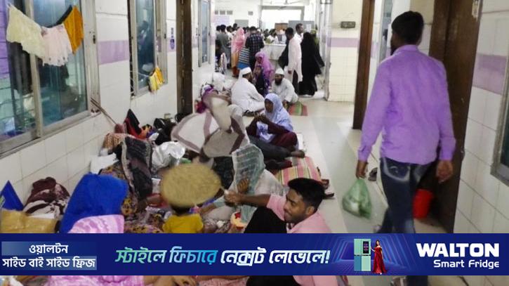 মমেক হাসপাতালে ২৪ ঘণ্টায় আরো ২১ শিশু ভর্তি