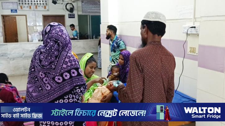 মমেক হাসপাতালে হাম উপসর্গ নিয়ে আরো ২৪ শিশু ভর্তি