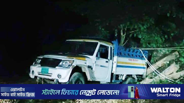 পিকআপটি খাদে পড়েছিল, স্থানীয়রা সকালে দেখে ৪ লাশ উদ্ধার 