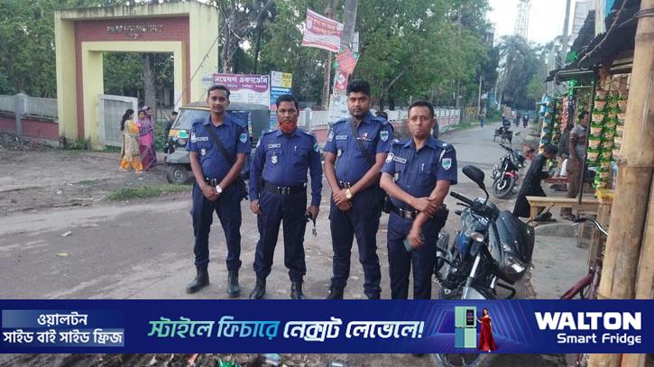 নিরাপত্তা দিয়েই পুলিশের ঈদ আনন্দ