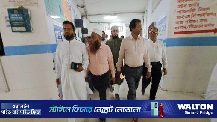 নড়াইলে সদর হাসপাতালে দুই এমপির আকস্মিক পরিদর্শন 