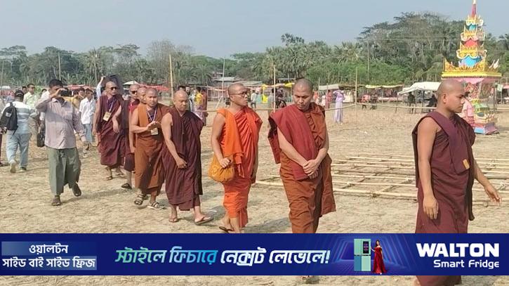 দ্বিতীয় দিনের মতো চলছে রাখাইন সংঘরাজের জাতীয় অন্ত্যেষ্টিক্রিয়া অনুষ্ঠান