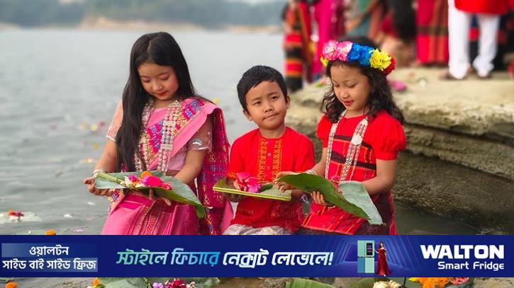 রাঙামাটিতে ফুল বিজুর মাধ্যমে বর্ষবরণের আনুষ্ঠানিকতা শুরু