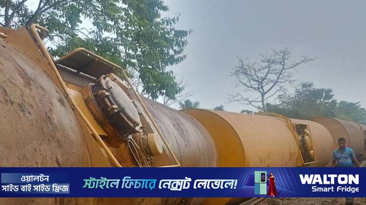 ১২ ঘণ্টাতেও স্বাভাবিক হয়নি সিলেটের রেলপথ