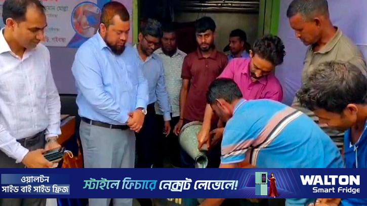 গাইবান্ধায় কৃষক ও মাঝিদের জন্য বিশেষ ডিজেল বিক্রয় কেন্দ্র 