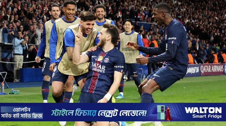 একচেটিয়া দাপটে লিভারপুলকে হারাল পিএসজি