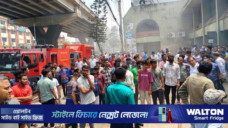 ষোলশহরে শপিং কমপ্লেক্সের আগুন নিয়ন্ত্রণে