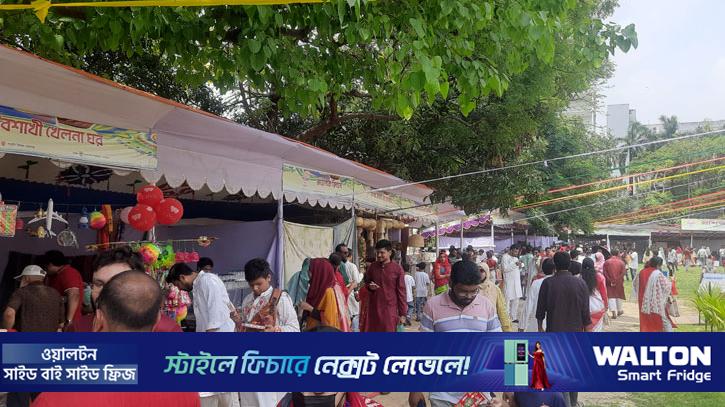 বৈশাখী উৎসবে প্রাণের মিলনমেলা শিল্পকলায়