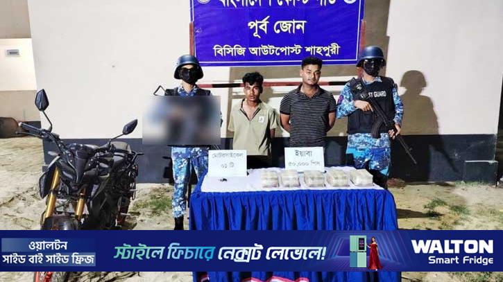 টেকনাফে ৫০ হাজার ইয়াবা উদ্ধার, গ্রেপ্তার ২