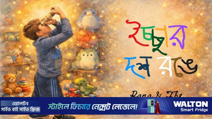 ‘ইচ্ছার দশ রঙে’ অ্যালবাম নিয়ে হাজির হলেন রানা