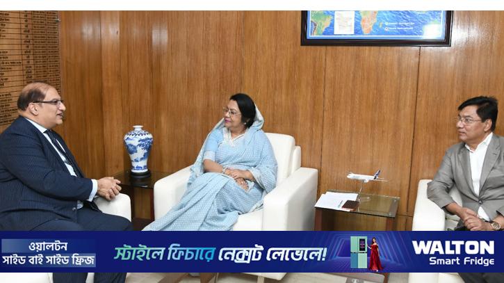 ঢাকা–লাহোর রুটে ফ্লাইট চালুর অনু‌রোধ পা‌কিস্তা‌নের রাষ্ট্রদূতের