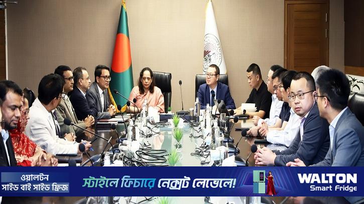 চীন ও বাংলাদেশের অর্থনৈতিক সম্পর্ক জোরদারে উচ্চপর্যায়ের বৈঠক