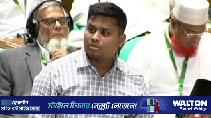 পাম্পে গাড়ির দীর্ঘ সারি কি মন্ত্রী দেখতে পাচ্ছেন না, সংসদে হাসনাতের প্রশ্ন