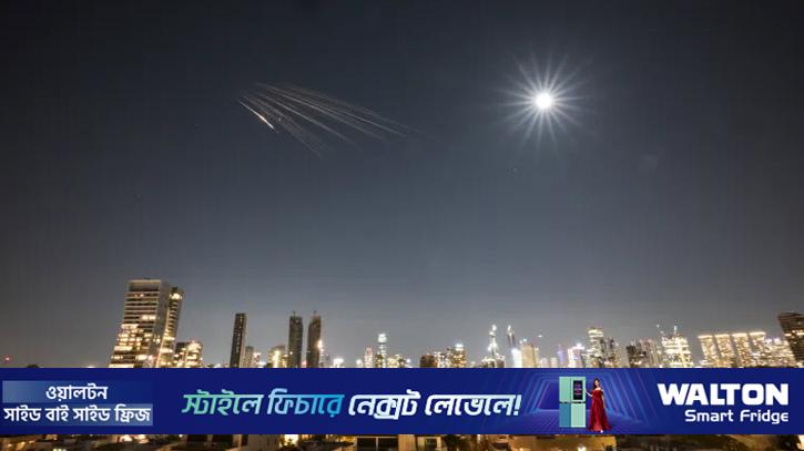 ইসরায়েলে ইরানের নতুন ক্ষেপণাস্ত্র হামলা