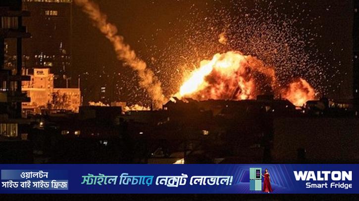 ইরানের হামলায় জেরুজালেমে একের পর এক বিস্ফোরণ