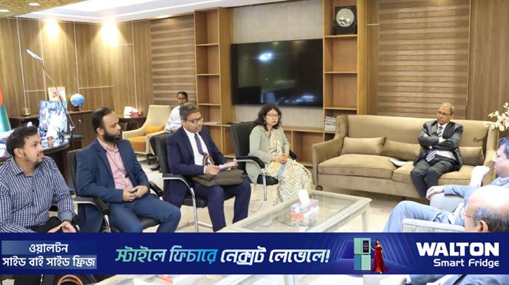 গৃহায়ন ও গণপূর্ত মন্ত্রীর সঙ্গে রিহ্যাব প্রতিনিধিদলের সাক্ষাৎ