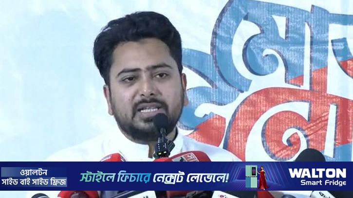 কূটনীতিকদের কাছে এনসিপির বিরুদ্ধে প্রপাগান্ডা ছড়ানো হচ্ছে: নাহিদ