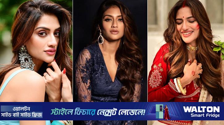 অভিমান ভুলে নির্বাচনি প্রচারে নুসরাত