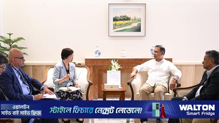 প্রধানমন্ত্রীর সঙ্গে এশিয়ান ইনফ্রাস্ট্রাকচার ইনভেস্টমেন্ট ব্যাংকের প্রতিনিধিদলের সাক্ষাৎ