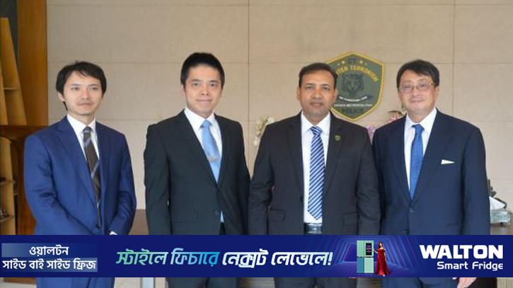 জাপানের কাউন্টার টেররিজম ইউনিটের ডিরেক্টর জেনারেলের সাথে সিটিটিসি প্রধানের সাক্ষাৎ