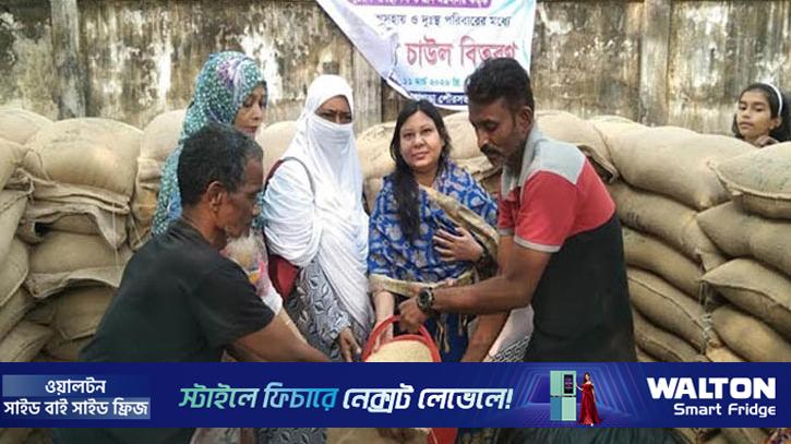 লোহাগড়ার ৫১৩১ পরিবারে পেল ভিজিএফের চাল