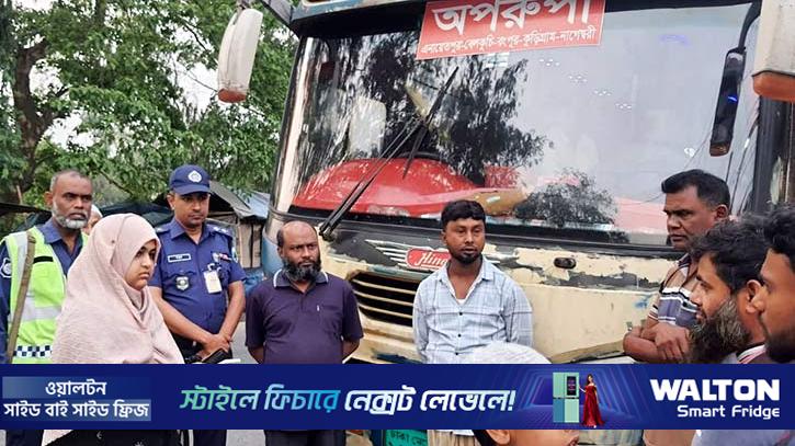 বেলকুচিতে অতিরিক্ত ভাড়া আদায়, সুপারভাইজারকে জরিমানা