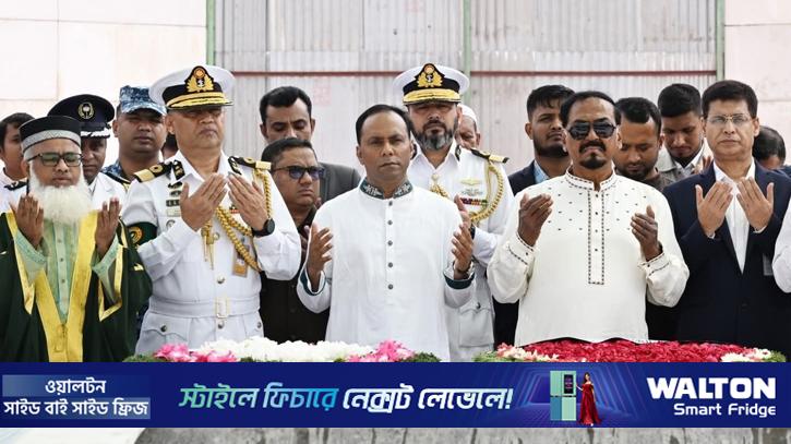 জিয়াউর রহমান ও খালেদা জিয়ার সমাধিতে স্পিকার ও ডেপুটি স্পিকারের শ্রদ্ধা