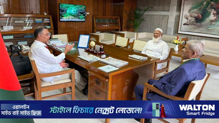 প্রধানমন্ত্রীর সঙ্গে বিরোধীদলীয় নেতার সাক্ষাৎ