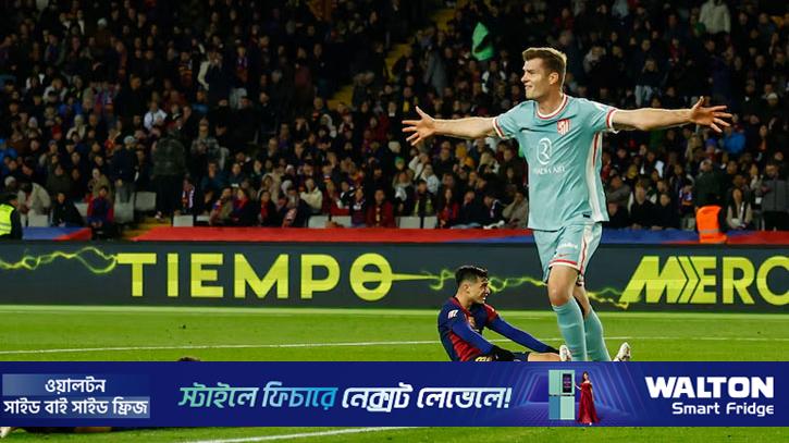 বার্সেলোনাকে বিদায় করে সেমিফাইনালে আতলেতিকো