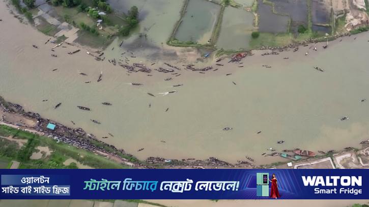 ৪৩ বছরে ৪০ মিটার সংকুচিত হয়েছে সুরমা ন‌‌‌দী