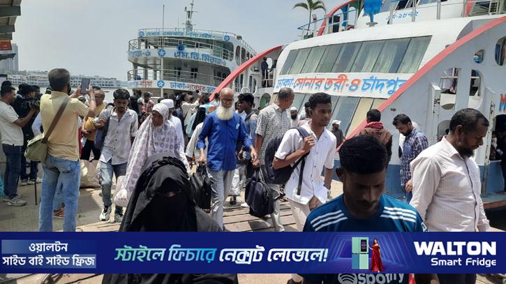 ছুটি ফুরালো, কর্মস্থলে ফিরছে মানুষ 