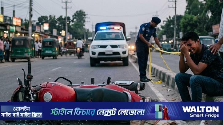 রুটি-মাংস খাওয়া হলো না মাহিরের, সড়কে ঝরল প্রাণ