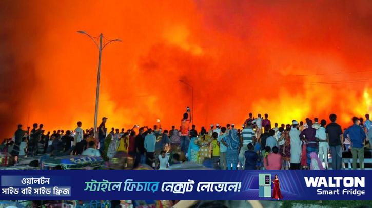 কালশীর বস্তির আগুন নিয়ন্ত্রণে