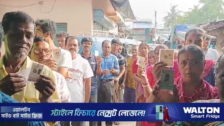 ফলতায় চলছে পুনঃনির্বাচন, ভোটের লড়াইয়েই নেই তৃণমূল
